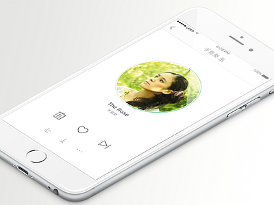 Douban FM app china douban fm ios music play player ui