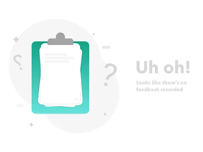 Feedback Empty State empty empty state feedback feedback empty state illustration