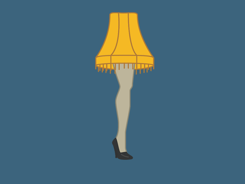 Leg Lamp a christmas story christmas christmas story happy holidays holidays lamp light