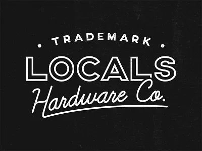 Locals Hardware artwork graphic locals localsapparel tee texture typography