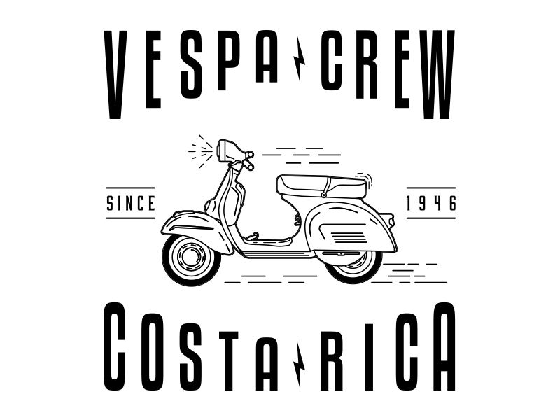 Vespa Shirt! 1965 ai colours icon illustration ps screenprinting silkprint tshirt vespa