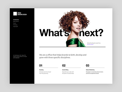 Ambar Branding branding modernism