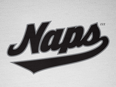 Naps athletic competition logo nap sleep sport t shirt type