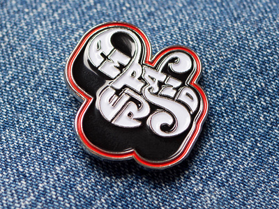 Self-Referential Ampersand Pin cotton bureau enamel pin self referential ampersand