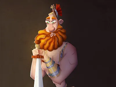 El Gladiator art cartoon cdchallenge cg disney drawing gladiator illustration pixar