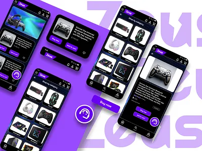 Project Zeus app branding design graphic design illustration logo typography ui ux vector wed design