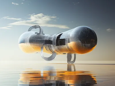 Salton Sea architecture design futuristic illustration midjourney spatial design
