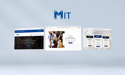 MIT Agency Website UI UX Design adobe photoshop agency agency website branding design figma ui ui design ui ux ux ux design web ui website website design