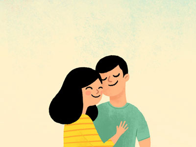 Couple couple illustration love people romance