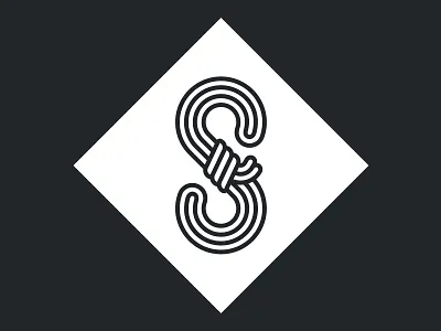 S brand identity letterform lettering logo logogram monogram rope s visualidentity