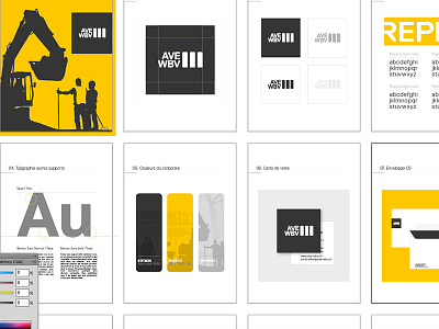 Job agency charte graphique guideline