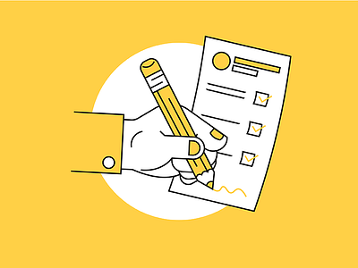 Application Illustration flat hand icons illustration lines web