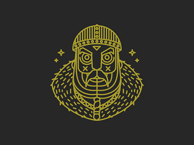 Viking character illustration
