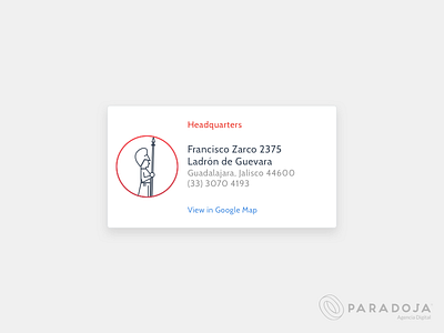 Headquarters - Paradoja address card headquarters paradoja