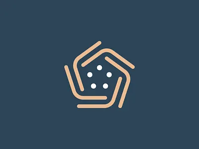 City Logo Mark branding city flower logo