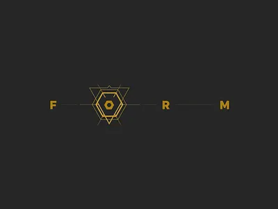 F O R M Logo design logo mark type