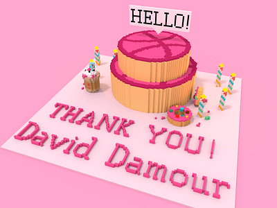 Thanks to Damour! magicavoxel