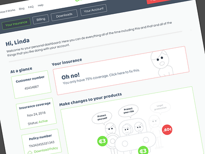 Admin Dashboard admin dashboard illustrations insurance ui ux