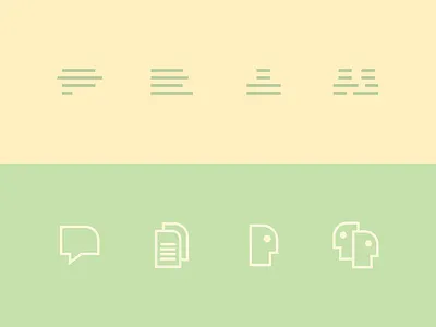 Minibar Icons gitter icons