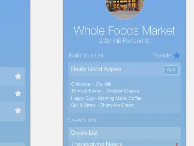 Mobile app - 2 cartracer sketch ui