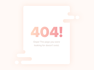 Daily UI #008 404 page 008 404 404page dailyui design page ui ux