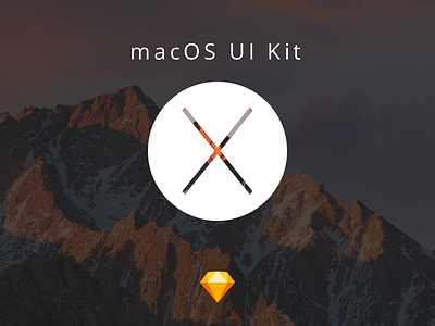 macOS UI Kit freebie macos os x sierra sketch ui ui kit