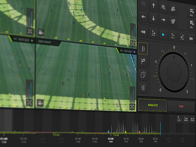 Video Referee ice hockey soccer timeline ui ux