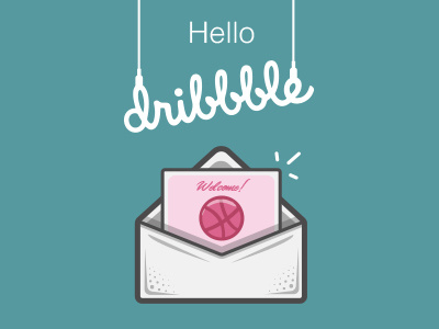 Dribbble Debut dribbble dribbble debut illustrator photoshop shot