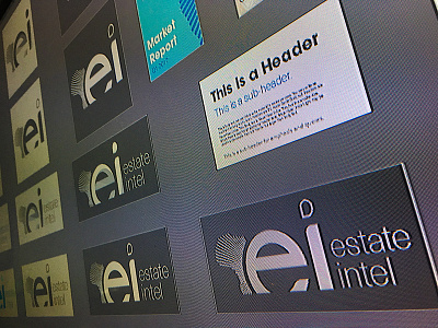 Rebranding: Estate Intel africa blue brand design branding data icon logo logo design logomark property real estate wordmark