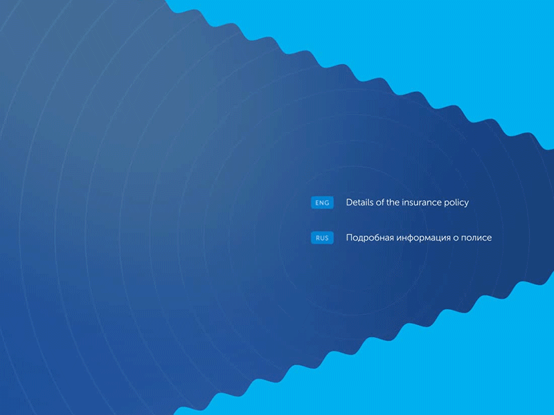 Details of the Insurance Policy animation interaction design ios mobile app ui ux