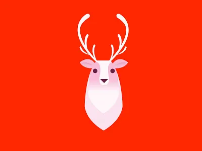 Deer christmas deer reindeer rudolph santa sled xmas