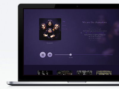 web player ui web