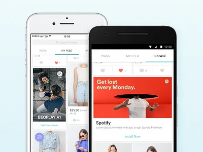 Native Ads ads android banner design ios material native ui