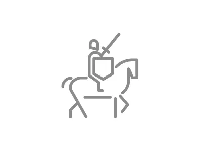 Knight Logo animal fighter forsale horse knight logo sale warrior weapon