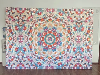 Defrag Canvas 1 art canvas defrag generative