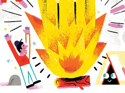 113 - Why Your Marketing Isn't Working bon fire camping creative pep talk creativity fire marketing tent