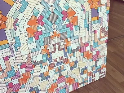 Defrag Canvas 2 art canvas defrag generative