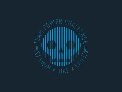 swim x bike x run ✌️ badge challenge skull triathlon
