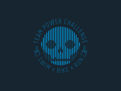 swim x bike x run ✌️ badge challenge skull triathlon