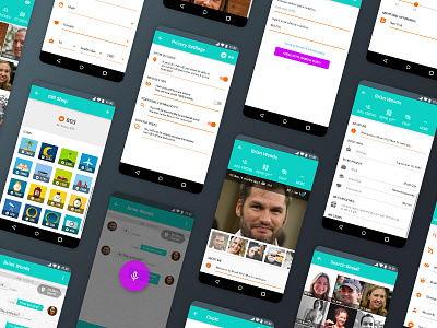 UI for Mobile Dating App android dating app interface malaysia man matching menu mobile app tinder ui ux woman