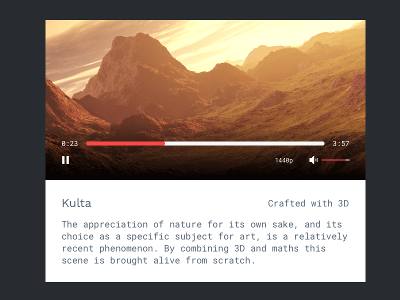 Grid Helpers card consistency material mono player sketch symbols systematic design typography ui video volume