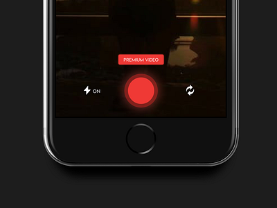 Camera screen camera dark ios photo ui video