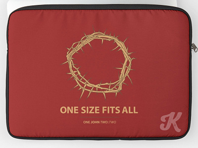 One Size Fits All Laptop Case bible bible verse crown evangelism faithful god grace laptop sleeve pray prayers spiritual thorns