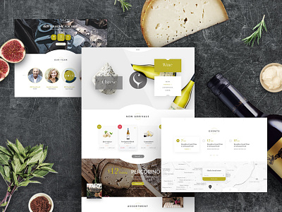 Camembert blog camembert cheese restaurant store theme ui ux wine