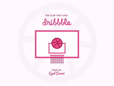 My First Shot desing dribble invited logo my first shot shot ui ux web