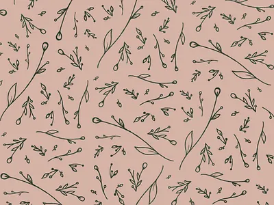 Sprigity sprig sprig branding flower illustration moody pattern plants sprigs winter