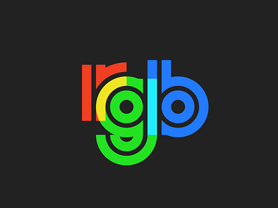 rgb 2 stripe wordmark