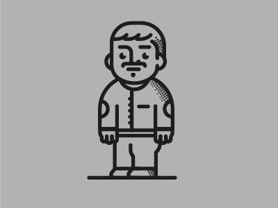 rafa san emeterio art caricature cartoon character design graphic illustration logo monogram stroke