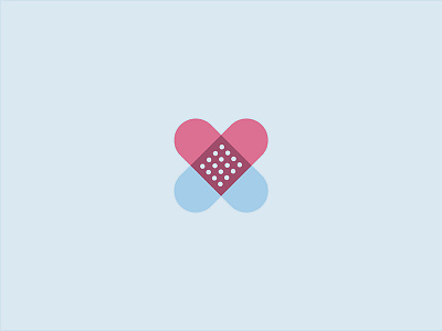 Love Hurts design hurts icon logo logo design love plaster