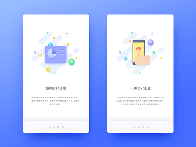 landing pages - 2 icon illustration invoice landing pages ui